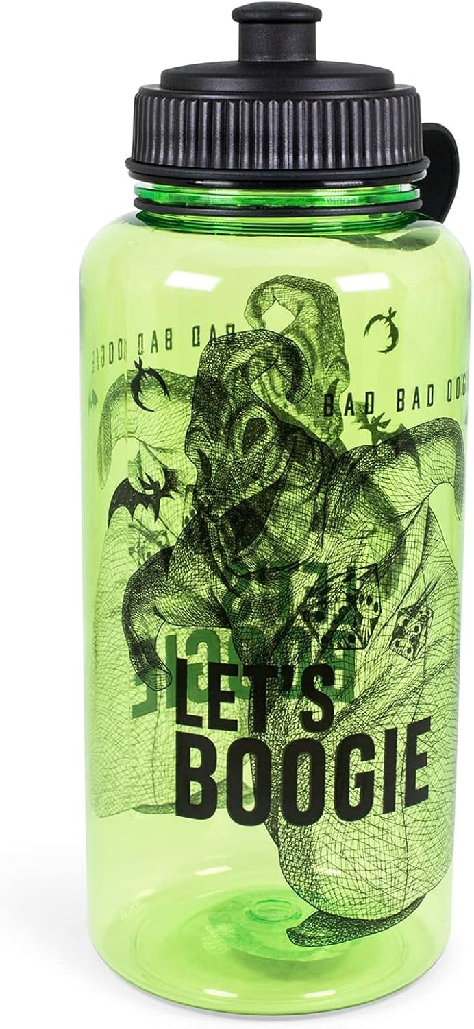 The Nightmare Before Christmas "Let's Boogie" 34-Ounce Sports Water Bottle | BPA-Free Plastic Wat... | Amazon (US)