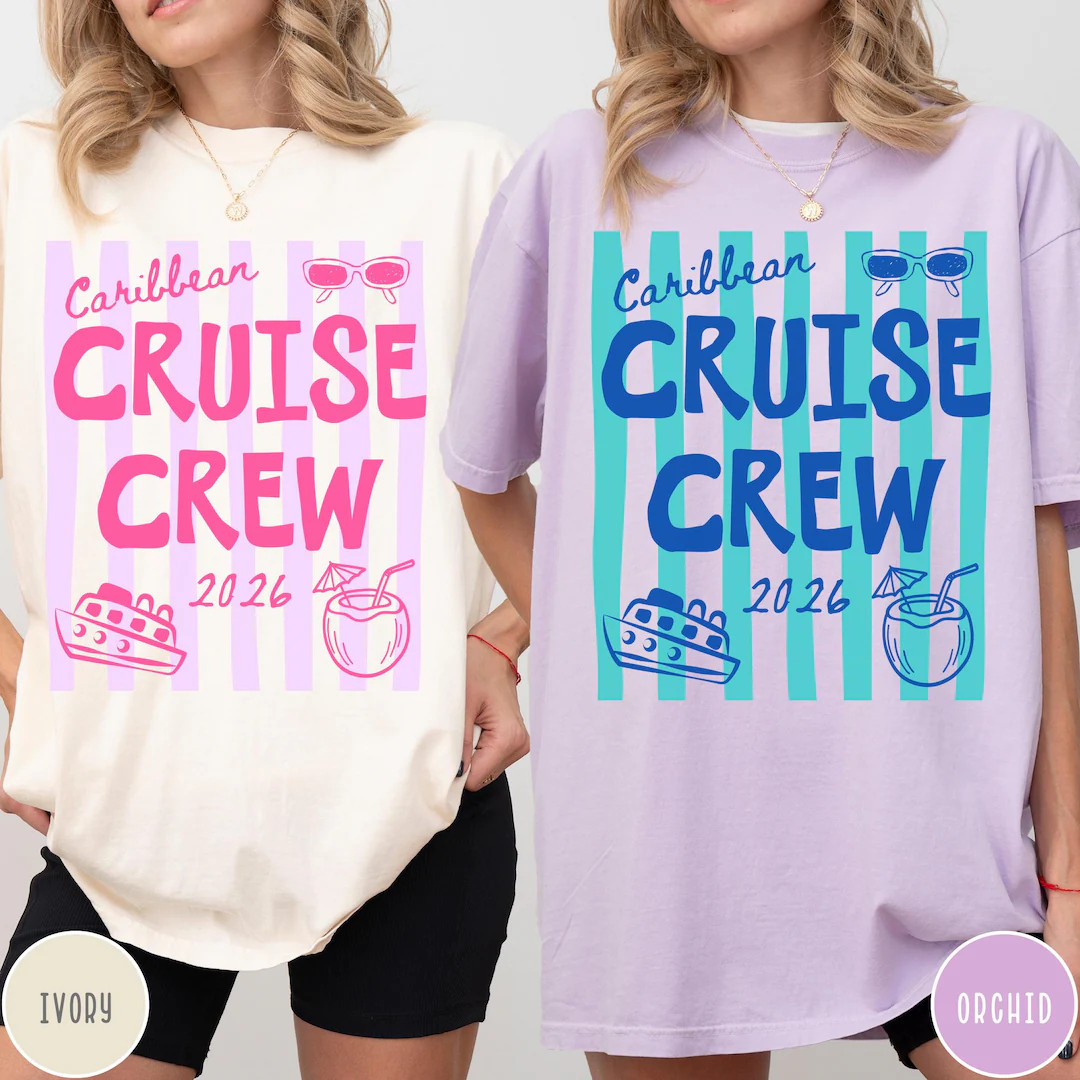 Group Cruise Shirts Comfort Colors®, Cruise Group Tees, Matching Cruise Tshirts for Family, Crui... | Etsy (US)