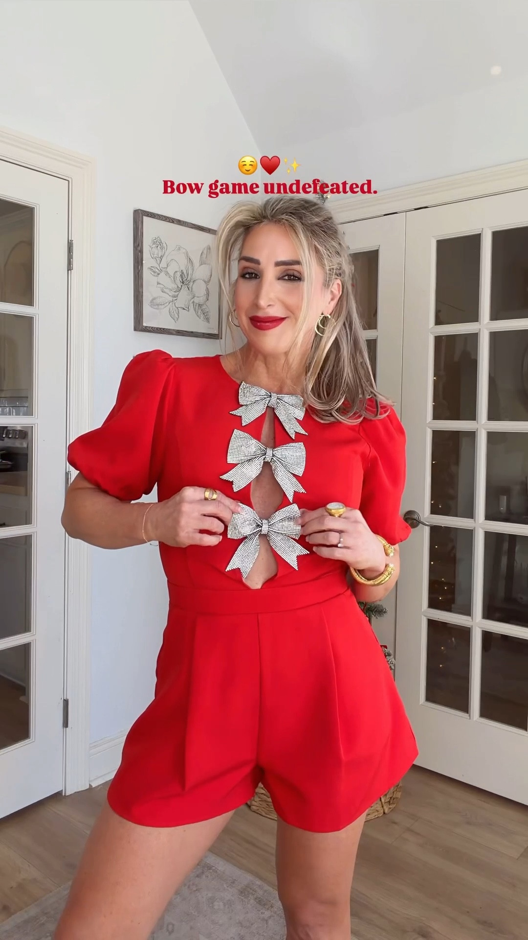 Red + Bows = A major Christmas mood. 🥰✨🎄♥️

Christmas party dress, Christmas outfit, holiday party outfits, red dress with bows, red romper with bows, red heels

#LTKSeasonal #LTKootd #LTKHoliday