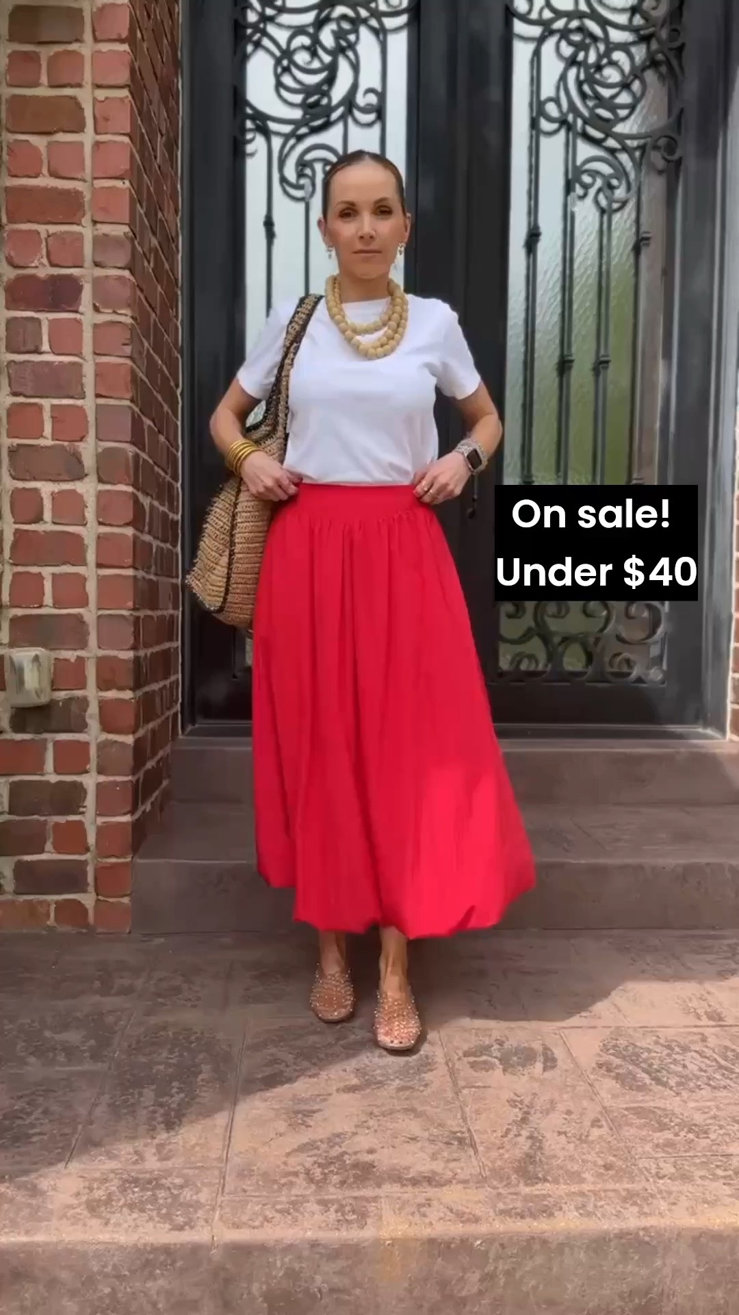 Perfect @amazon skirt to carry you into the fall is up to $12 off in select colors. Get your true size

#LTKootd
