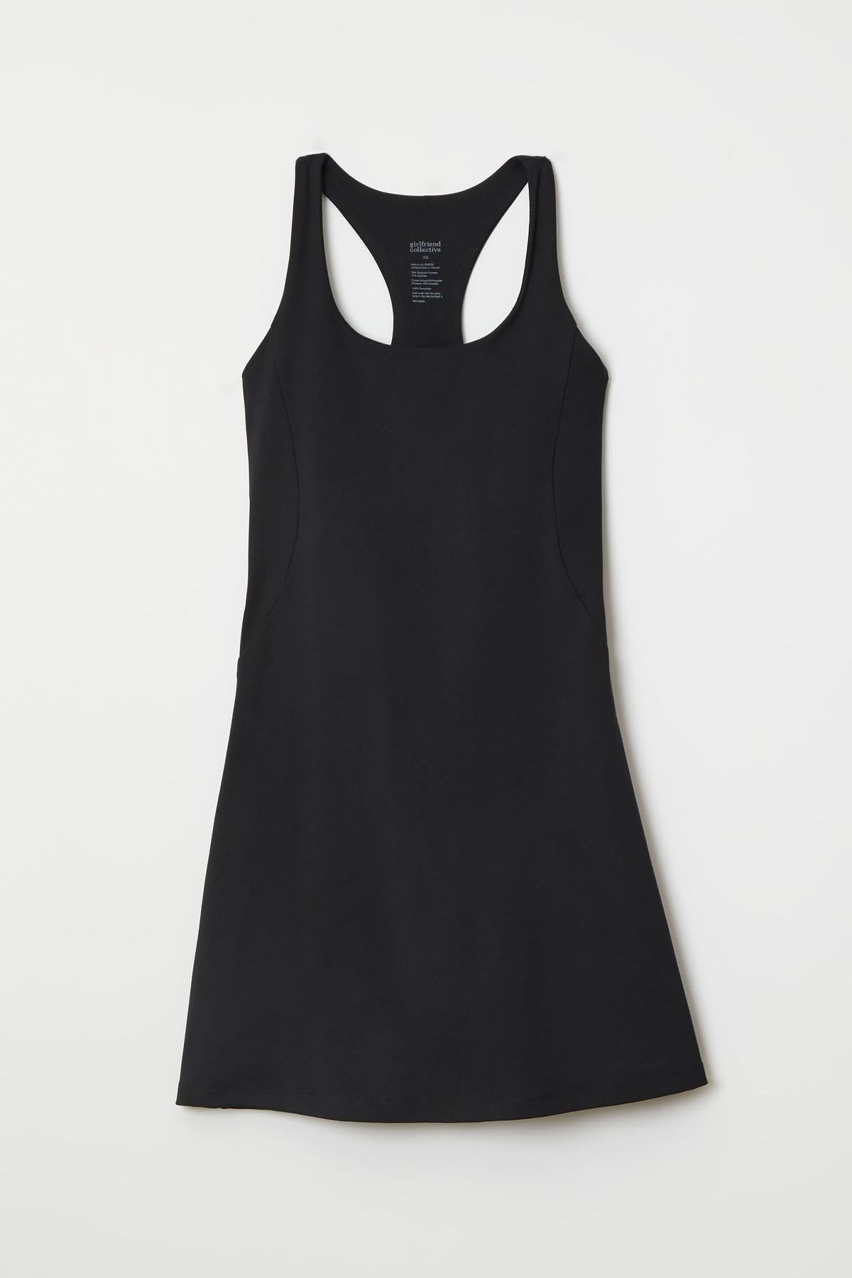 Black Paloma Racerback Dress | Girlfriend Collective