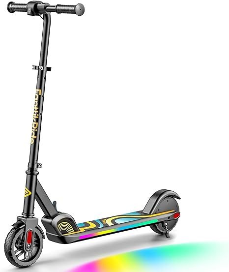 FanttikRide C9 Pro Electric Scooter for Kids 3.9 ft - 5.2 ft, Colorful Rainbow Lights, 5/8/10MPH,... | Amazon (US)