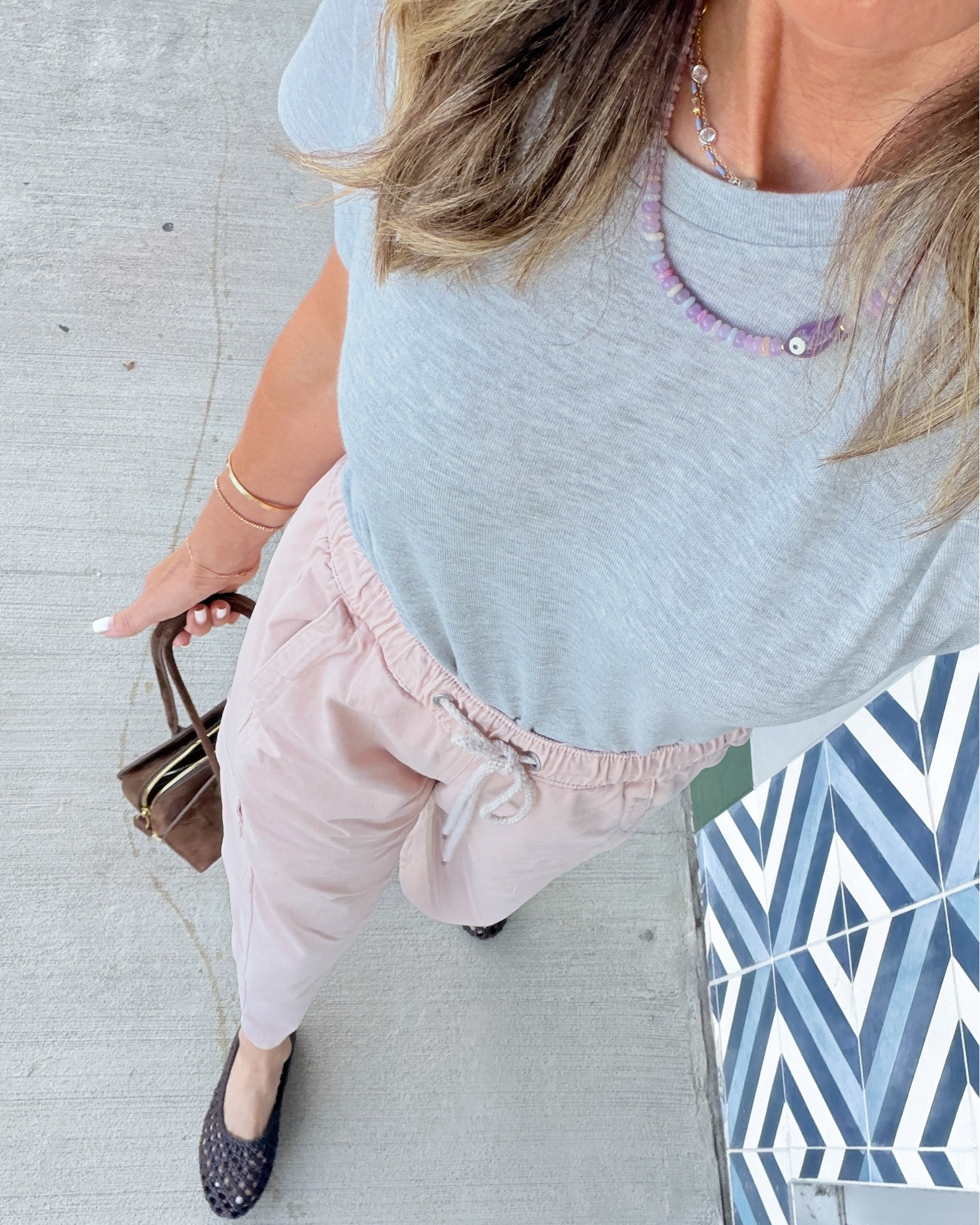 I’m 5’6’’
-wearing size XXS in the pink pant @Anthropologie 
-necklace code TAMMY20
-bag is linked in my ShopMy https://go.shopmy.us/p-79452634

#LTKootd #LTKSeasonal #LTKOver40