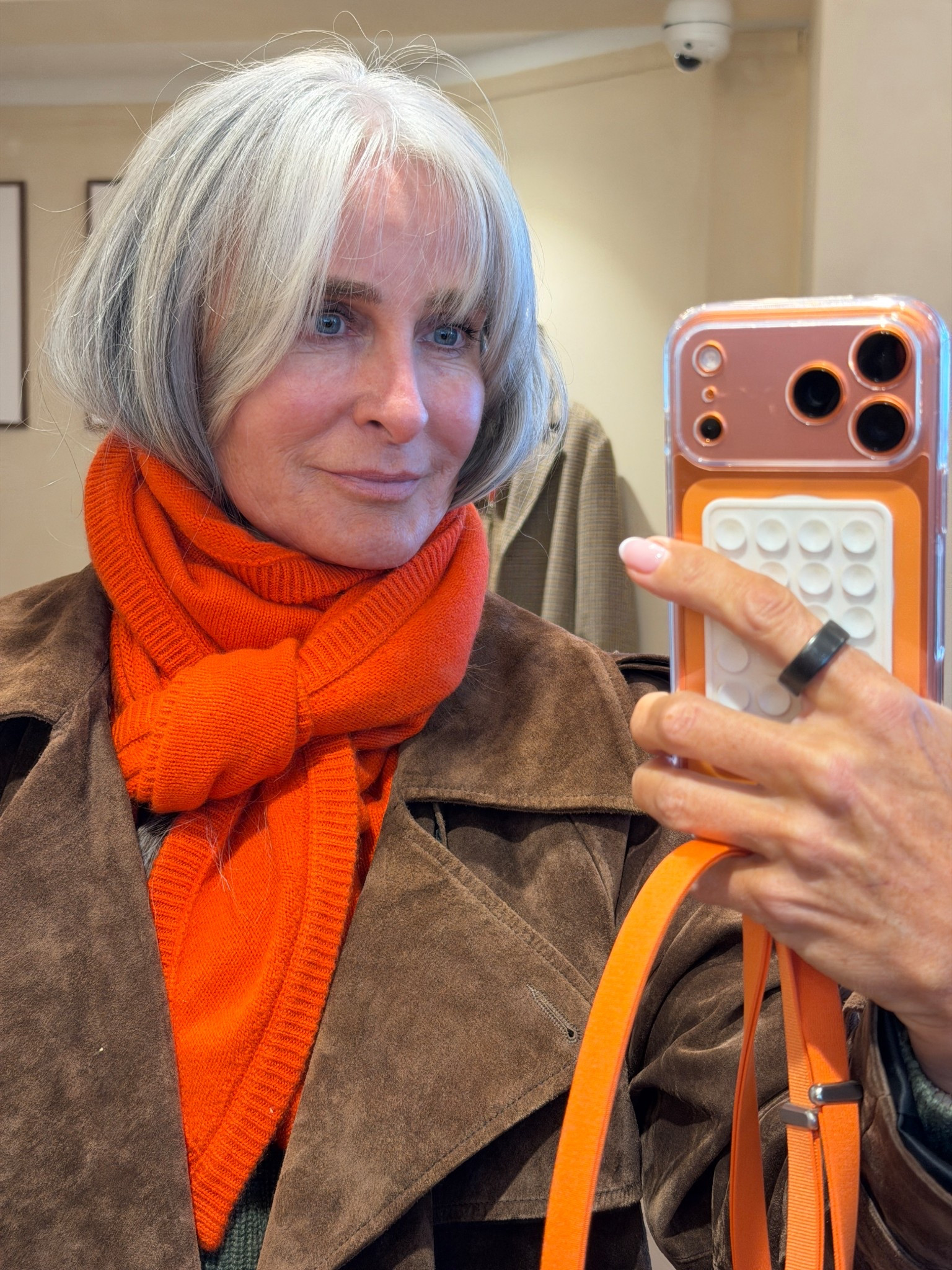 Orange.  The happy colour

#LTKuk #LTKwinter #LTKstyletip