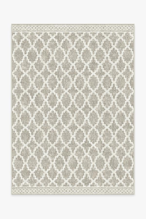 Outdoor Cleo Trellis Natural Rug | Ruggable
