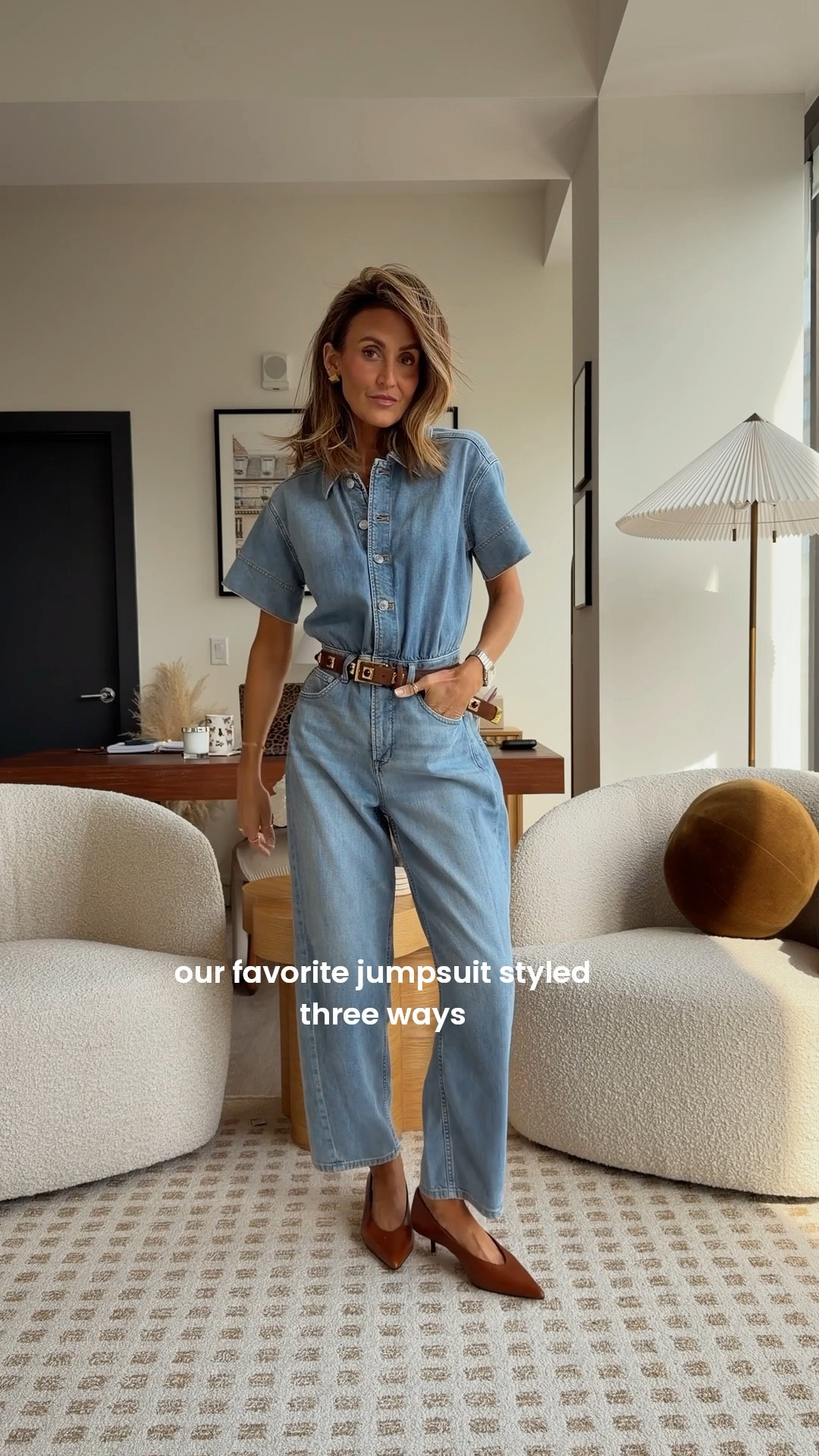 The one jumpsuit I'd wear all spring —  styling it 3 ways 💙✨ Comment JUMPSUIT and I'll send you the links

Stay tuned for the formulas dropping this week: One polished look, one unexpected, one you'll throw on without thinking. Which one is your favorite? 

#LTKootd #LTKSeasonal #LTKOver40