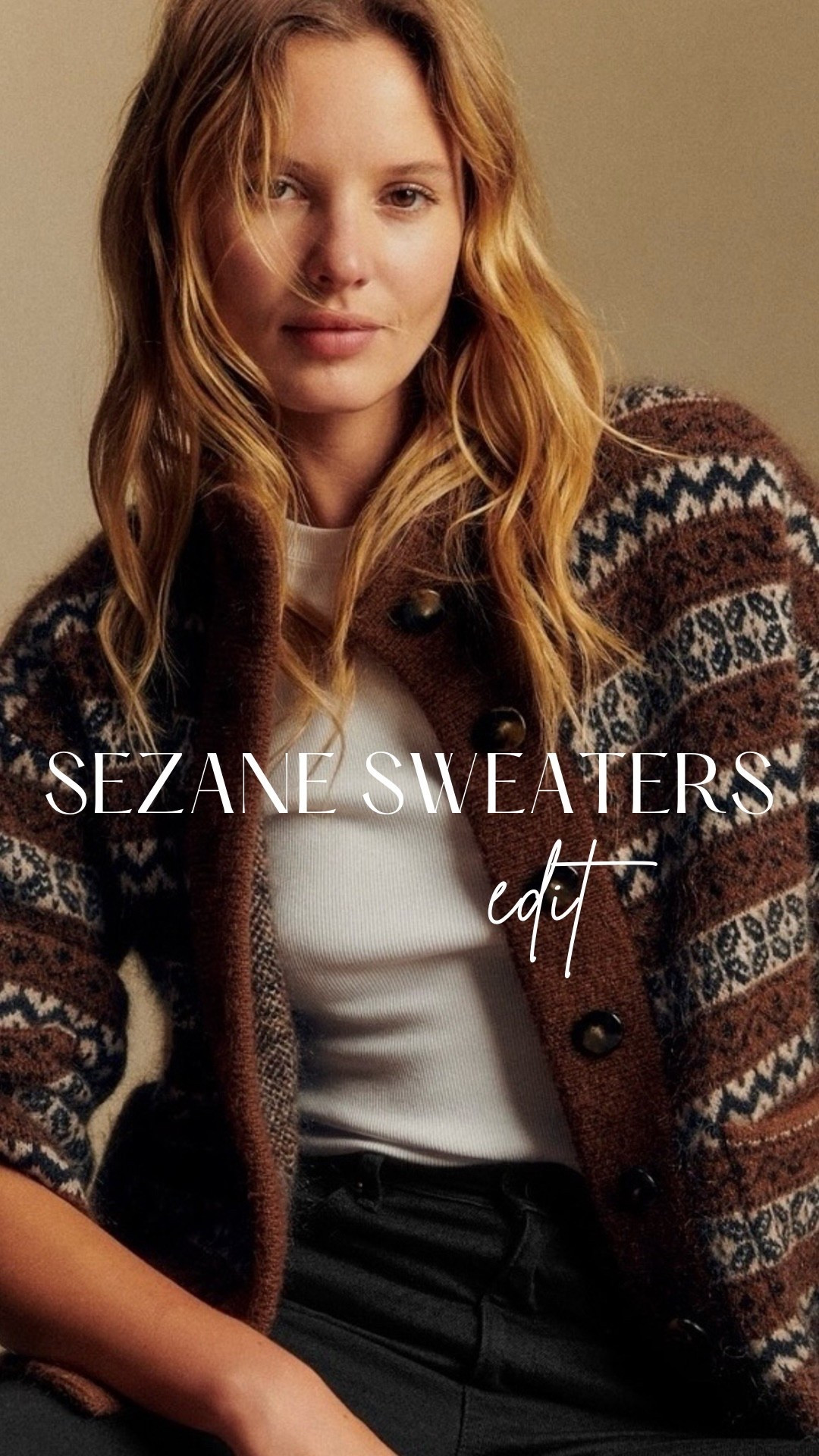 Sézane Sweater Edit 