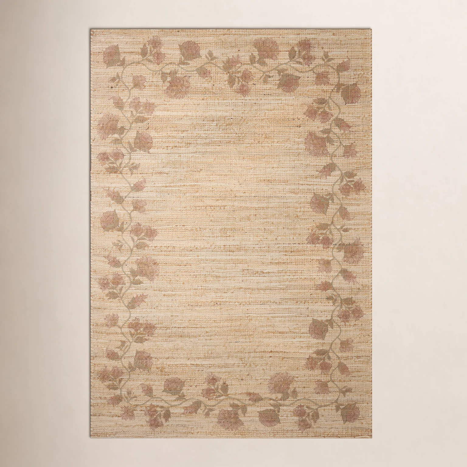 Chris Loves Julia x Loloi Rue Natural Multi Rug | Birch Lane