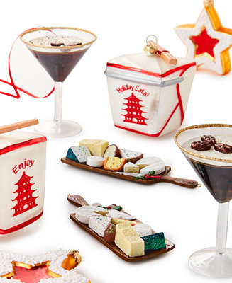 Holiday Lane Food and Wine Ornament Collection, Created for Macy's - Macy's | Macy's