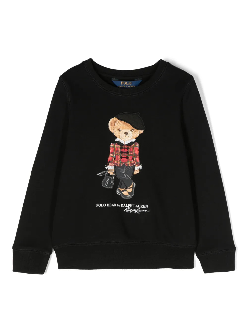 Ralph Lauren Kids Polo Bear jersey-fleece Sweatshirt - Farfetch | Farfetch Global