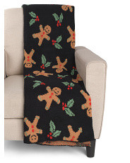 Gingerbread Blanket | TJ Maxx
