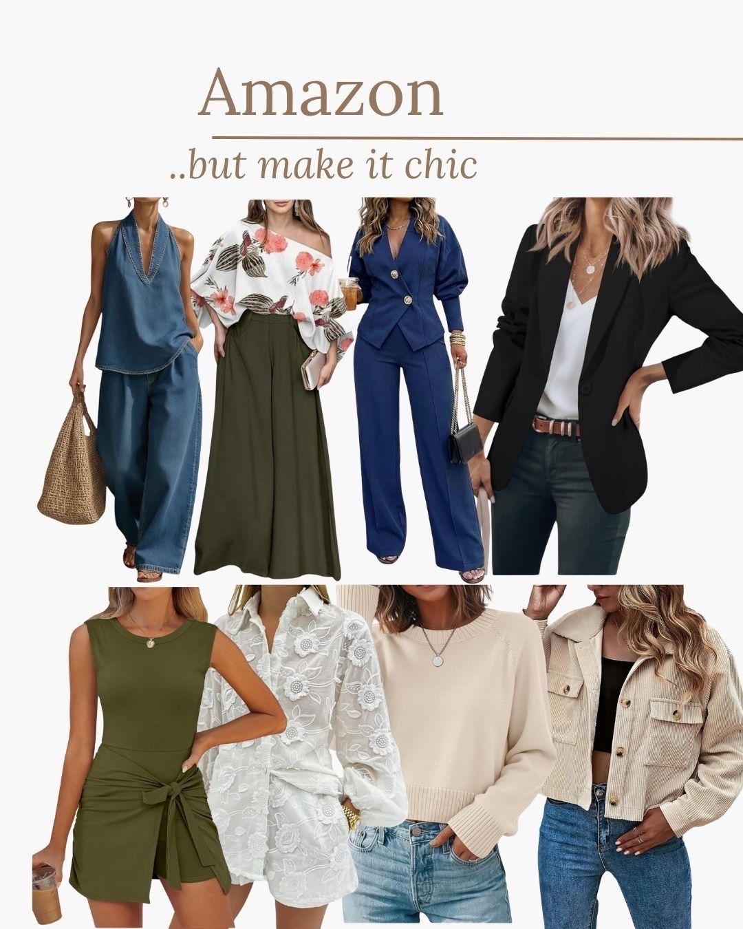 Amazon…but make it chic!

#LTKNYFW #LTKdayinmylife #LTKgrwm