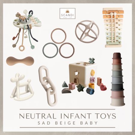 neutral baby toys | aesthetic baby toys | gender neutral infant toys | montessori baby toys | silicone baby toys

#LTKkids #LTKfamily #LTKbaby