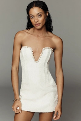 Line & Dot Rhia Strapless Mini Dress | Anthropologie (US)