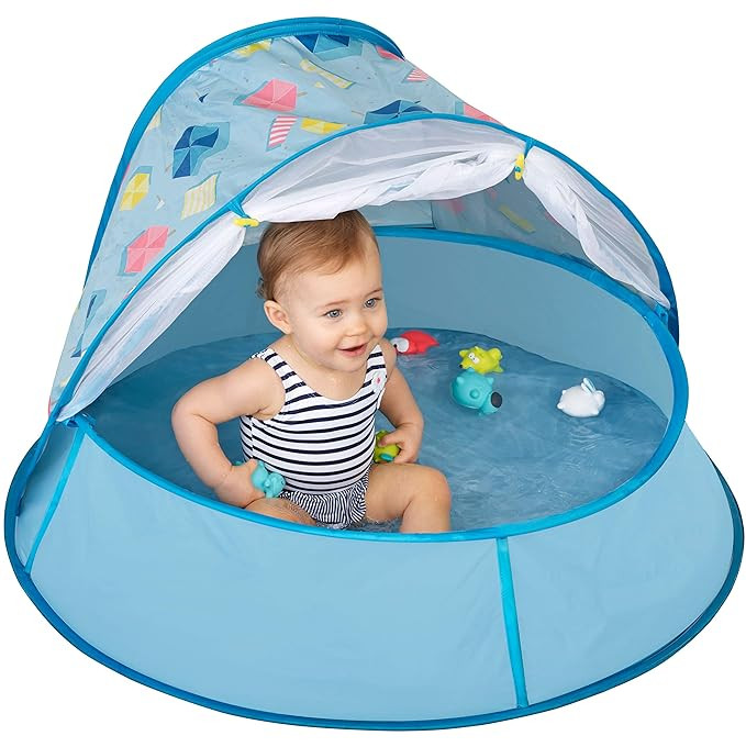 Babymoov Aquani Tent & Pool - 3 in 1 Pop Up Tent, Kiddie Pool and Play Yard | Amazon (US)