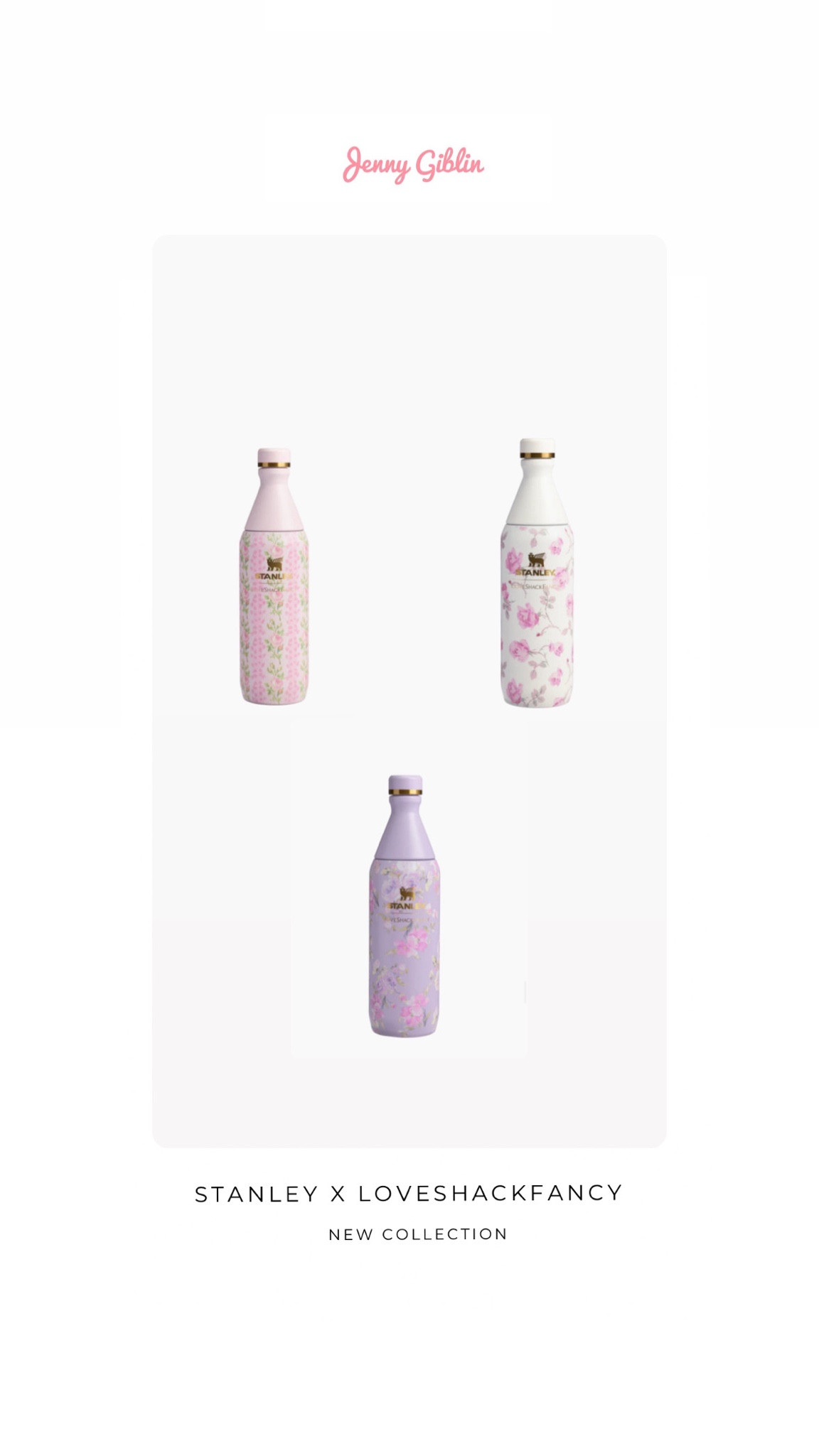 Stanley x LOVESHACKFANCY *restock* alert! these sold out on the LoveShackFancy website but have been restocked on the Stanley website! 💜🤍💗 

#LTKBacktoSchool #LTKFindsUnder50 #LTKFitness