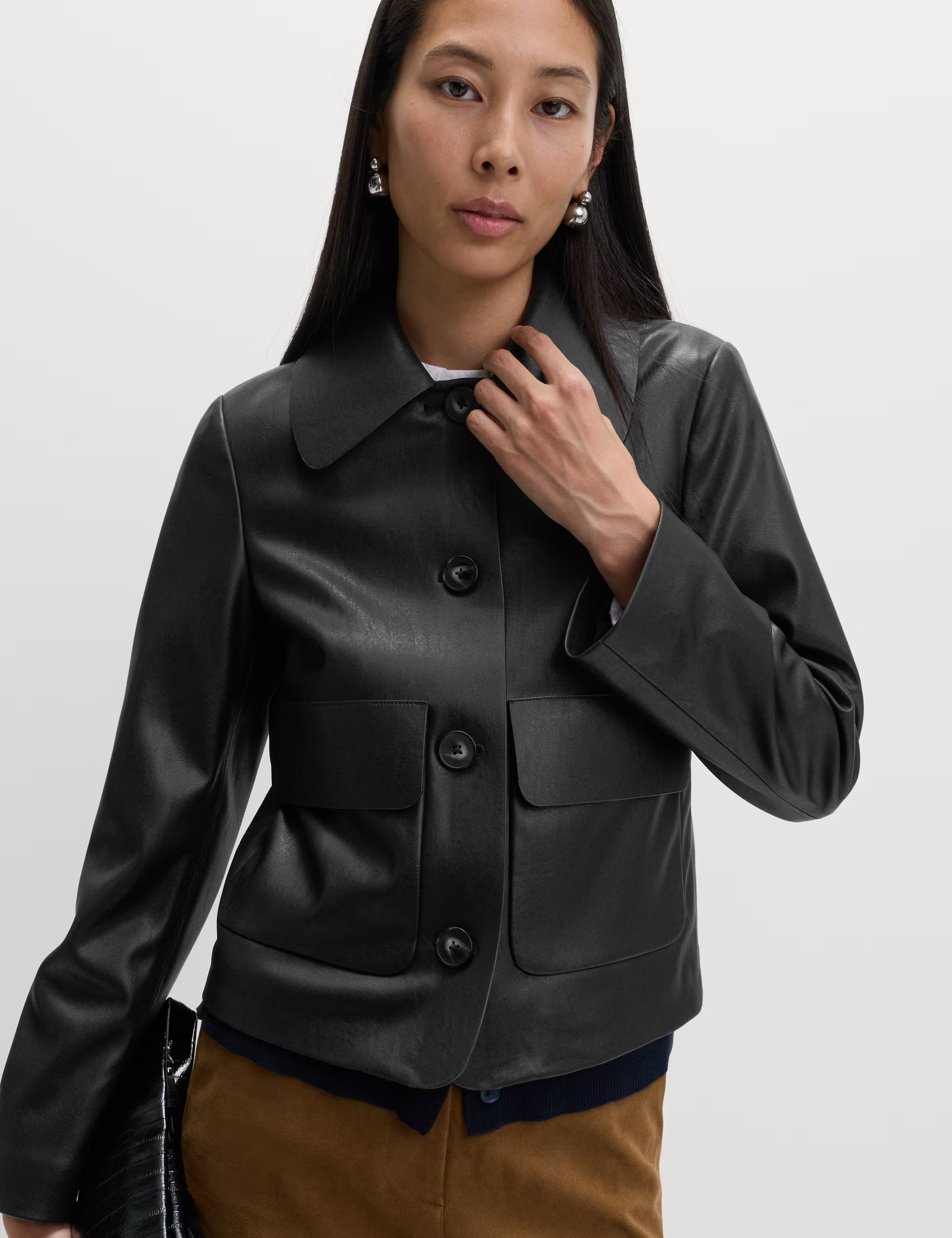 Faux Leather Lightweight Jacket | Marks & Spencer (UK)