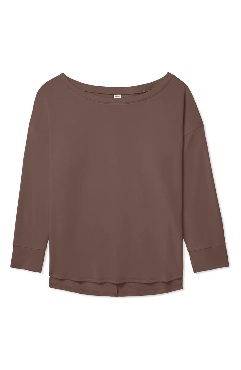 True & Co. Any Wear Long Sleeve Slouch Top | Nordstrom | Nordstrom