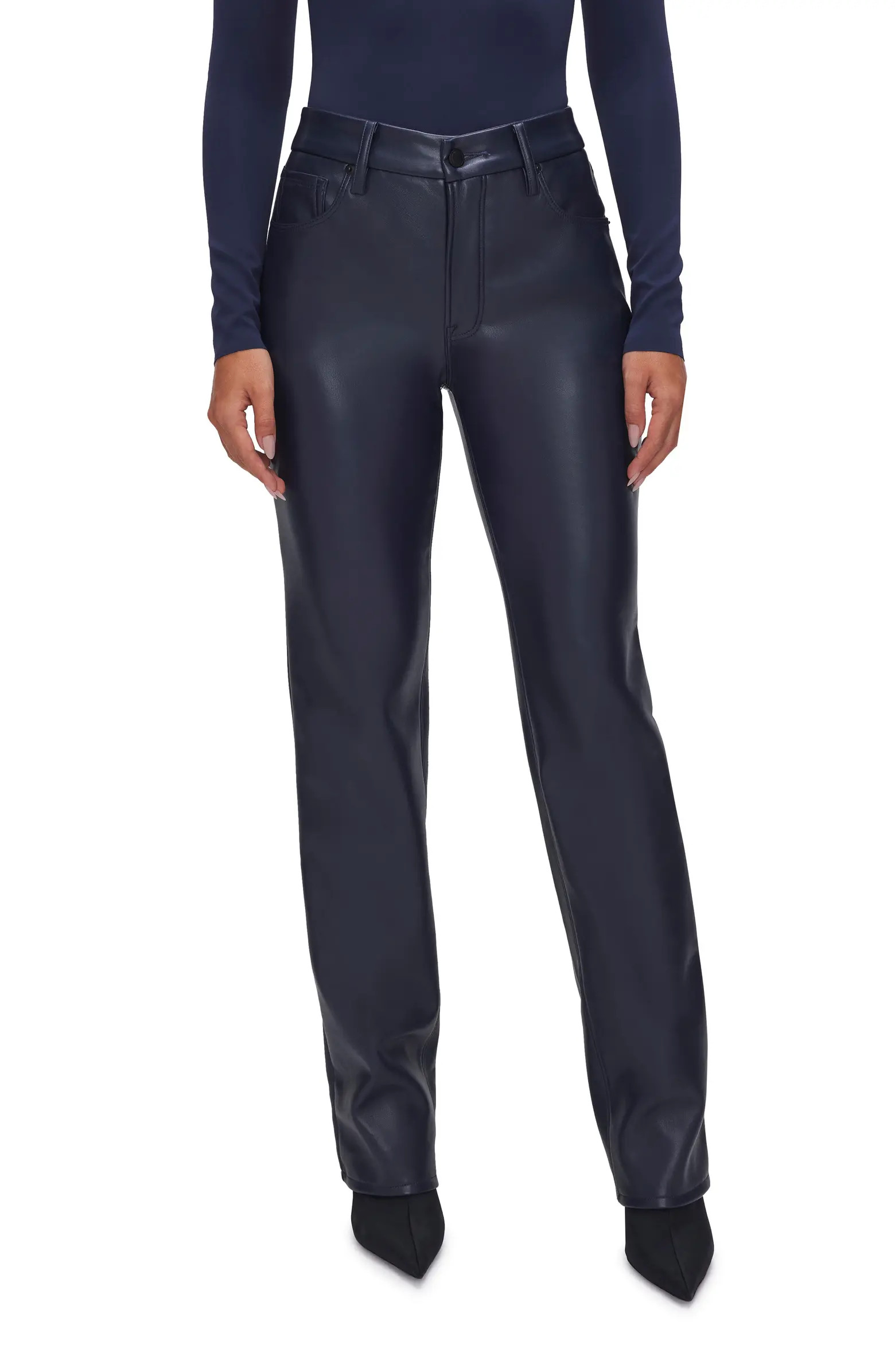 Better Than Leather Faux Leather Good Icon Pants | Nordstrom