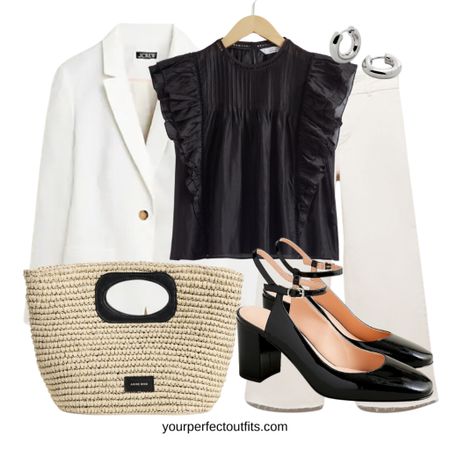 Chic and elegant workwear with a white blazer 
Spring outfits for office 

#LTKworkwear #LTKActive #LTKfindsunder100