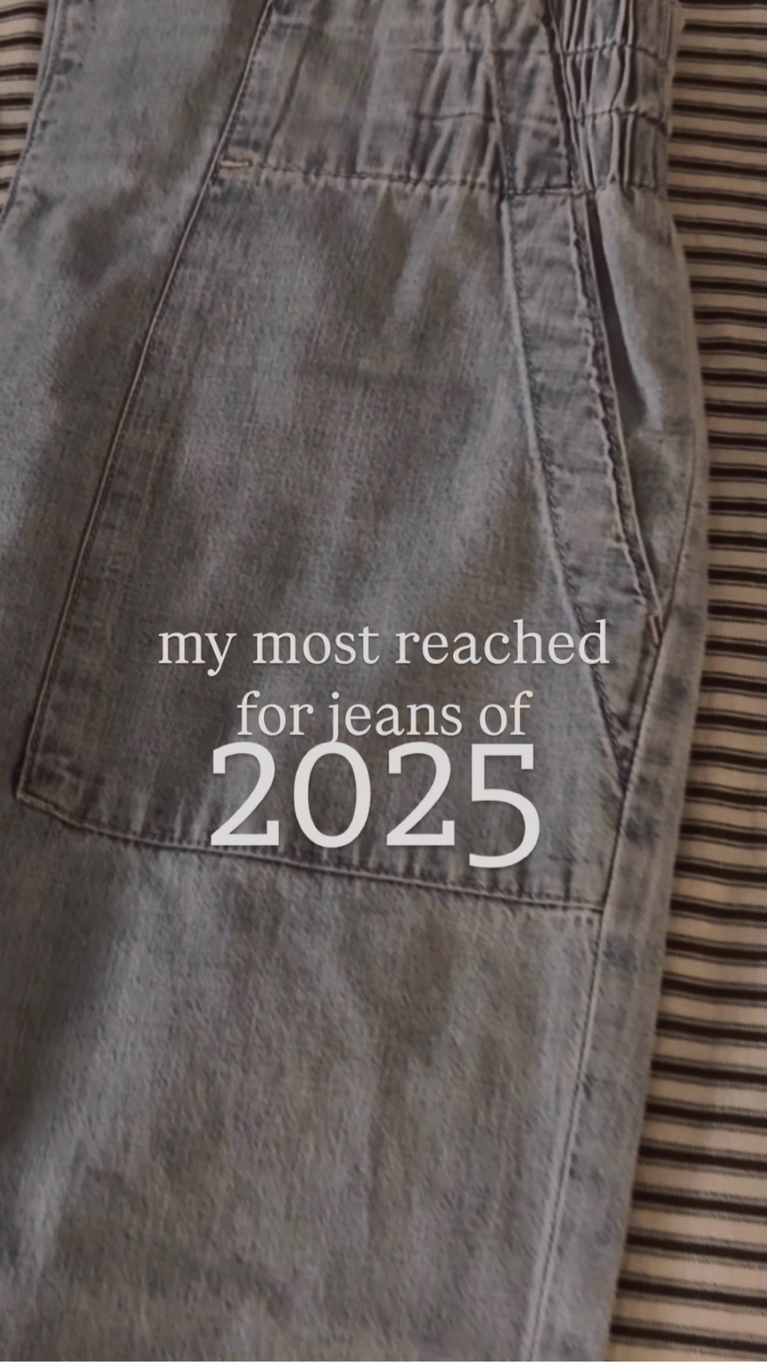 My most reached-for jeans of 2025🤍

The We the Free Breezy Pull-On Jeans have officially ruined all other denim for me.

Comfy fit ✔️
Easy pull-on ✔️
Deep, real-life pockets ✔️

If you love denim that looks put together but feels like loungewear… these are it.

Comment ‘DENIM’ and I’ll send the link 🤍! Make sure you are following me so you can receive the message 🙂


#LTKdayinmylife #LTKstorytime #LTKootd