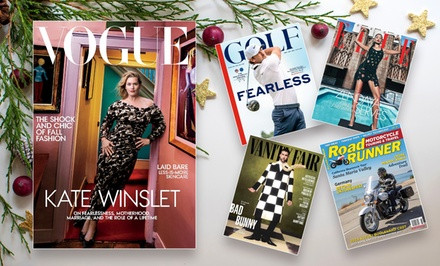 Give the Gift of a 1 Year Magazine Subscription | Groupon North America