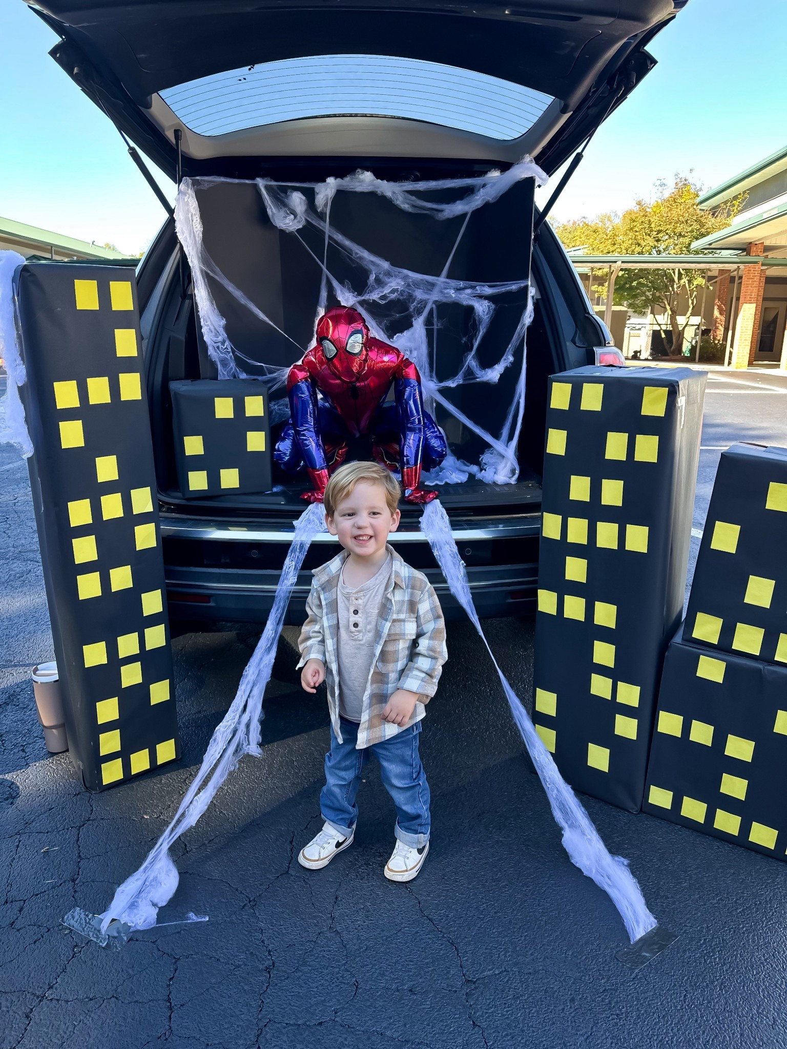 Spider-man trunk or treat 

#LTKHalloween #LTKSeasonal #LTKKids