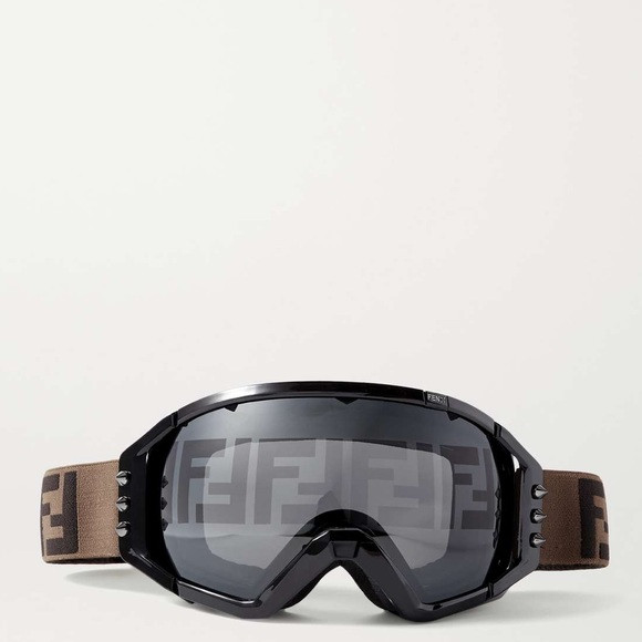 New authentic FENDI FF monogram Studded ski goggles | Poshmark