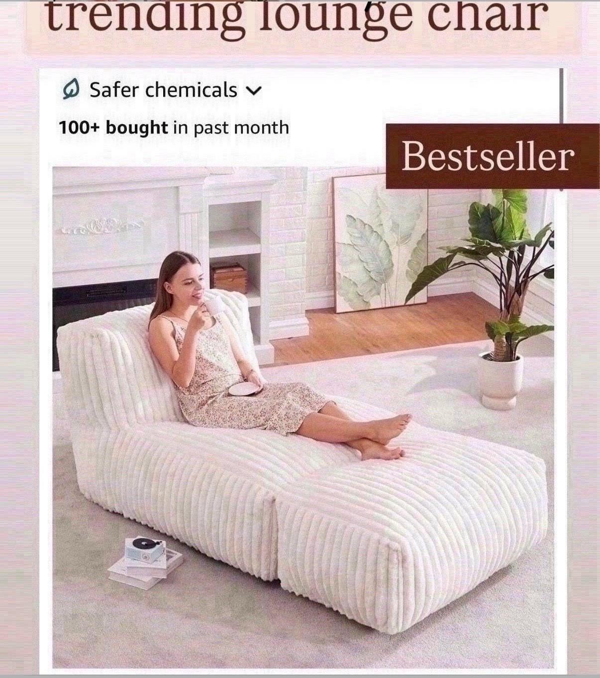 Assembly free chair.  Oversized chair. Comfy lounge chair #chair #loungechair 

#LTKHome