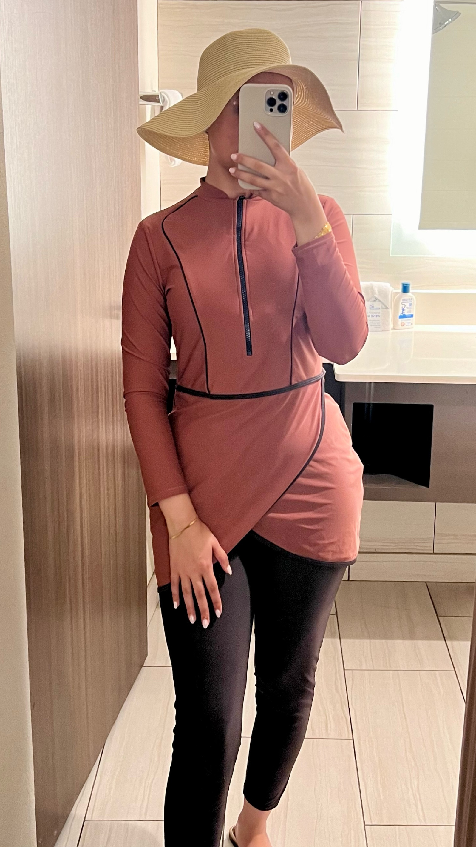 Modest swimsuit
Size up! Wearing size L

#LTKStyleTip #LTKFindsUnder50 #LTKTravel
