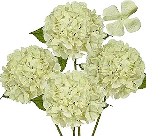 【New Attempt】-Unlike silk hydrangea, each of our dried flower petals is made by a special dry... | Amazon (US)