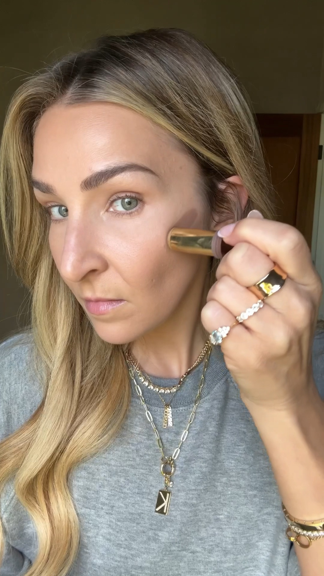 Elevated everyday makeup routine! Everything is on sale for the Sephora Sale! Shades listed below ⤵️

Foundation: 230 Light Medium Cool
Powder: Voile Rosé
Contour stick: Chocolate Mousse
Cream blush: Nearly Mauve
Powder blush: Glimpse
Bronzer: Luminous Bronze Light
Fenty gloss: Blaz’d Donut

#LTKBeauty #LTKSaleAlert #LTKgrwm