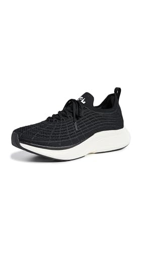 APL Women's Zipline Sneakers, Black/White, 9.5 Medium US | Amazon (US)