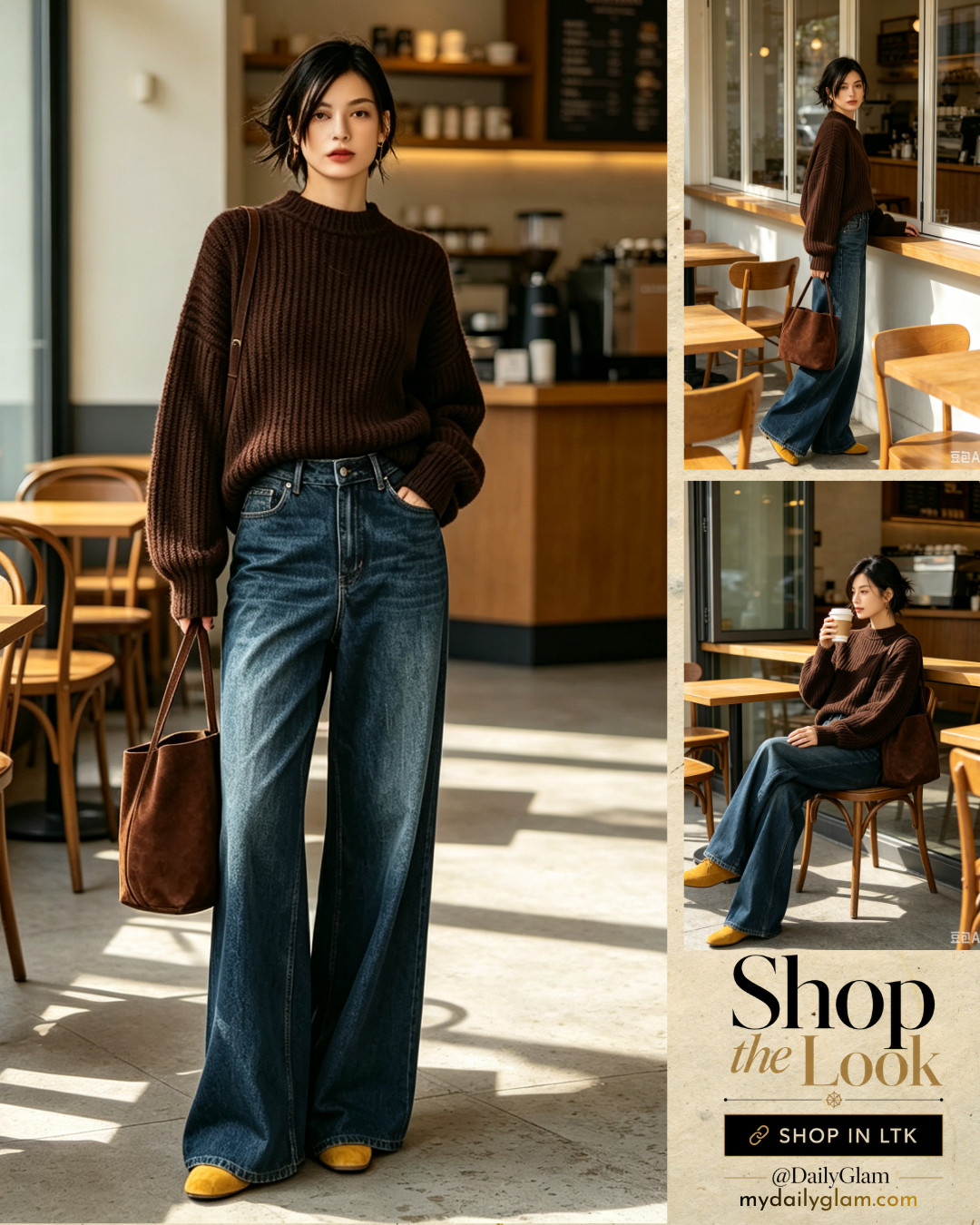 Cozy Brown Sweater Season Is Here

#BrownSweater #FallWardrobeEssentials #FallOutfitIdeas 

 #LTKootd #LTKOver40