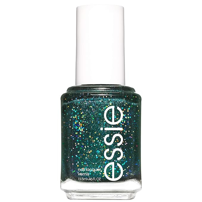 essie winter nail polish, winter trend 2019, glitter finish, under wraps, 0.46 fl. oz. | Amazon (US)