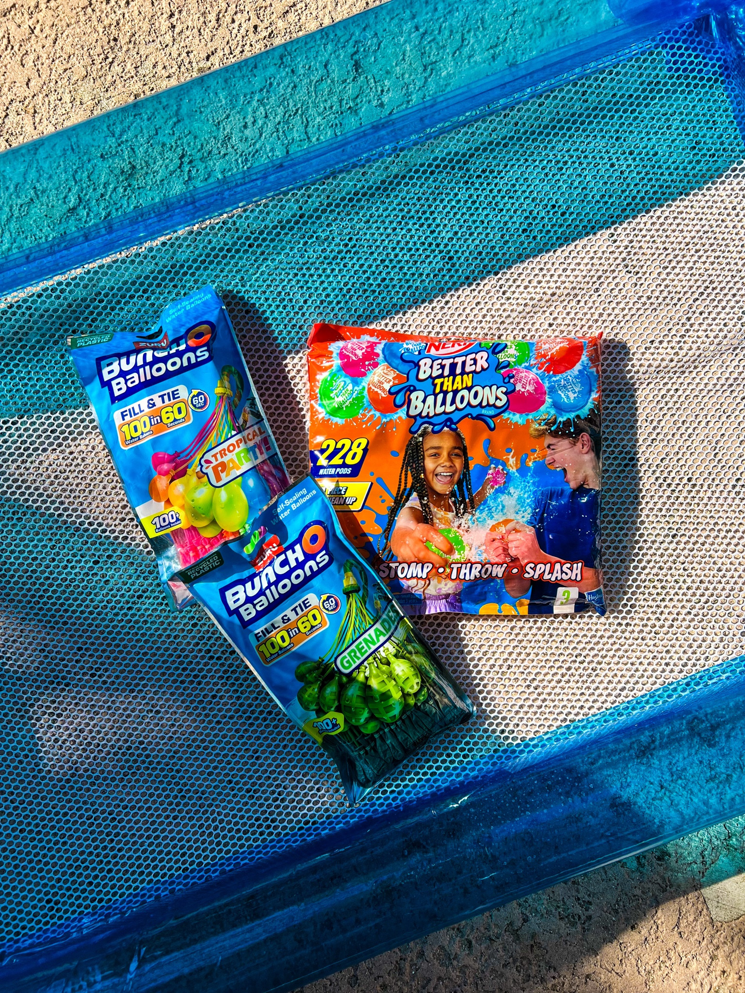 Outdoor activity for kids
Bobo’s favorites
Nerf Better Than Balloons Brand Water Toys / Bunch O Balloons Tropical Party Self-Sealing Water Balloons (3 Pack) / Bunch O Balloons 100 Rapid-Filling Self-Sealing Water Grenades (3 Pack

#LTKparties #LTKkids #LTKswim