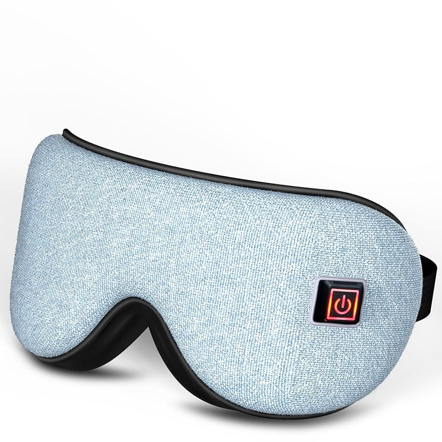 Cordless Heat Cooling Sleep Eye Mask for Dry Eyes Migraines Improve Sleeping, Heated Eye Mask for... | Amazon (US)