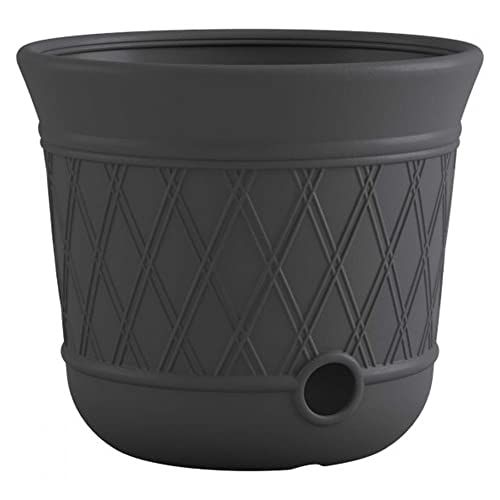 Suncast Round Resin Decorative Weatherproof Outdoor Hideaway Standard Garden Hose Storage Pot wit... | Amazon (US)