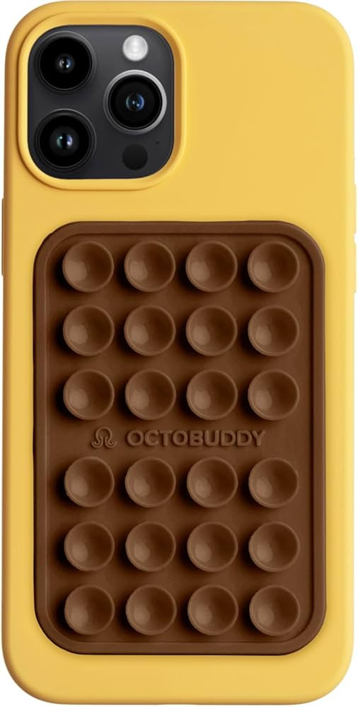 OCTOBUDDY Classic MAX - Silicone Suction Phone Case Adhesive Mount - Hands-Free, Strong Grip Hold... | Amazon (US)