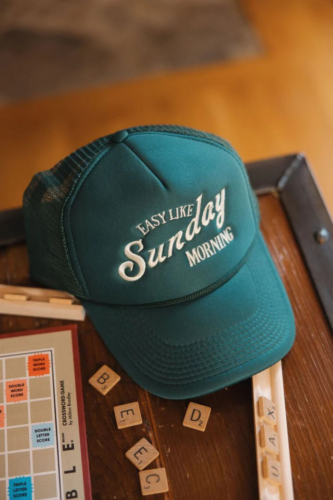 Sunday Morning Trucker Hat - Girl Tribe Co. | Girl Tribe Co.