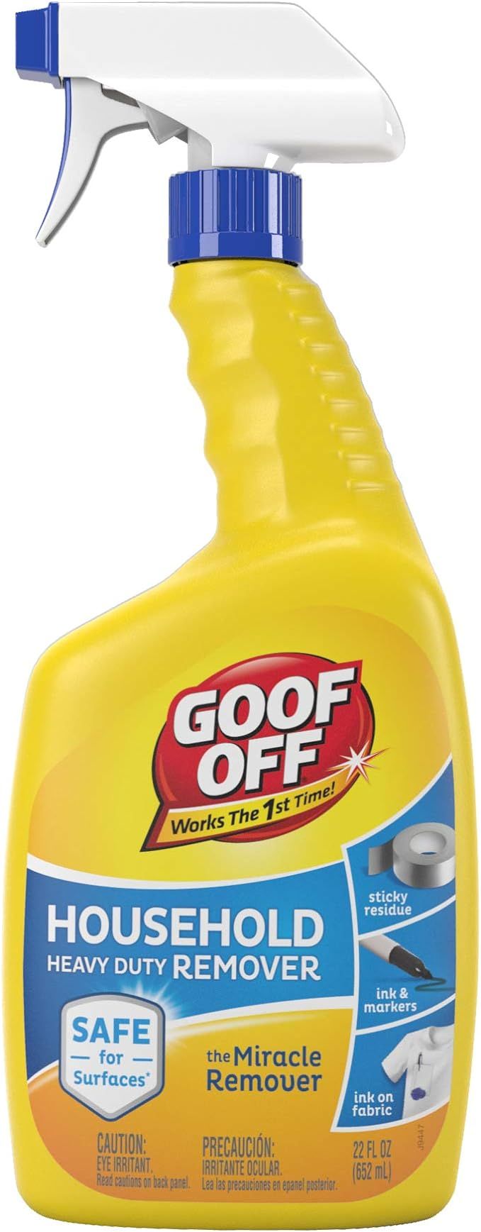 Goof Off - Household Heavy Duty Remover for Spots, Stains, Marks, and Messes – 22 fl. oz. Spray | Amazon (US)