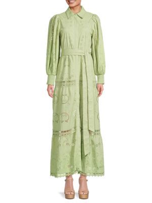 Lilly Embroidered Maxi Dress | Saks Fifth Avenue OFF 5TH