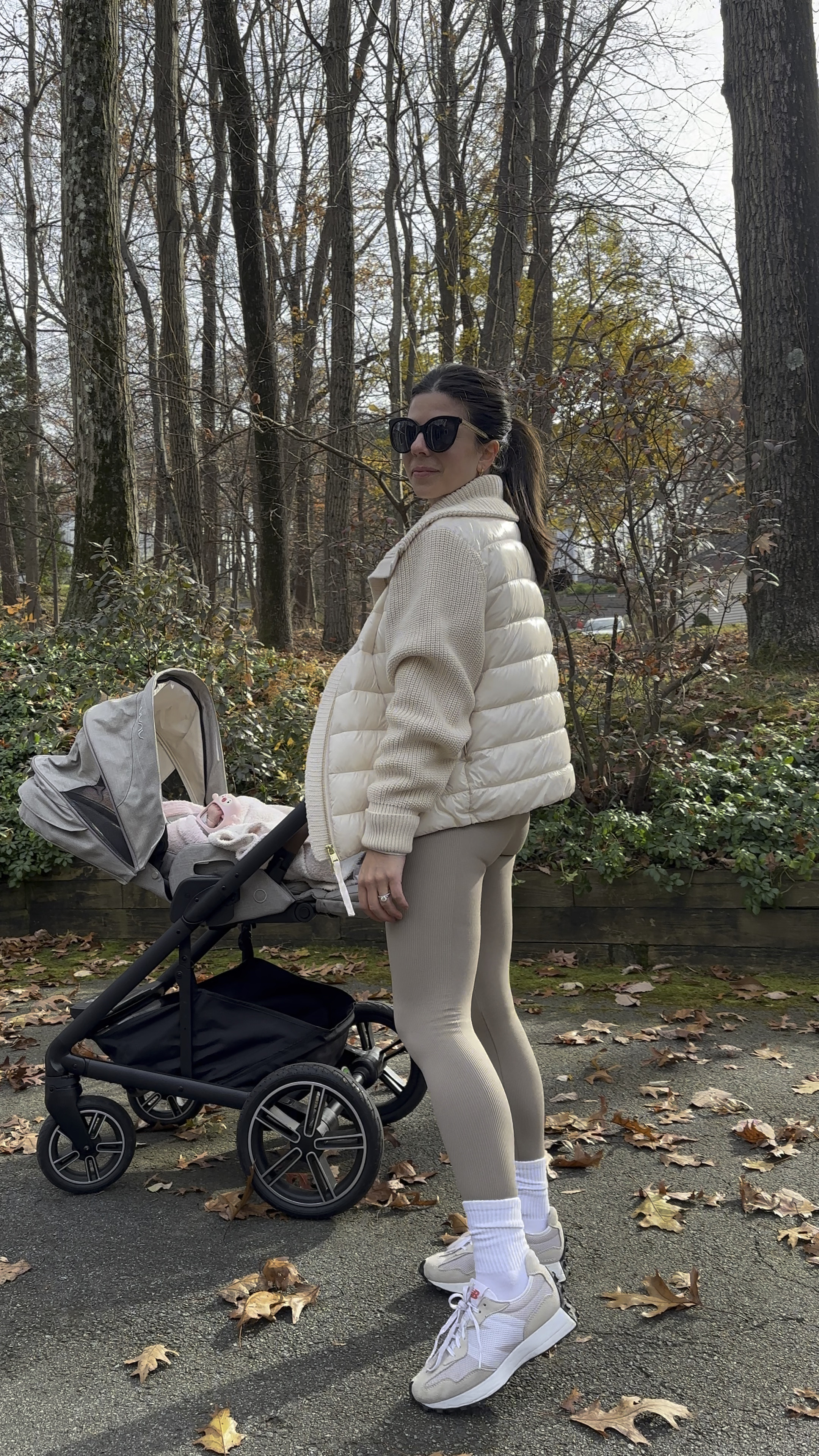 Hot mom walk sneakers, new balance 327 sneakers, Athleisure outfit for fall 

#LTKHoliday #LTKfitness #LTKshoecrush