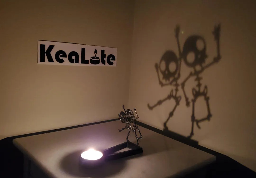 KeaLite Spooky Dancing Skeletons Caster (Tealight candles sold separately) *Buy Any 2 KeaLites & ... | Etsy (US)
