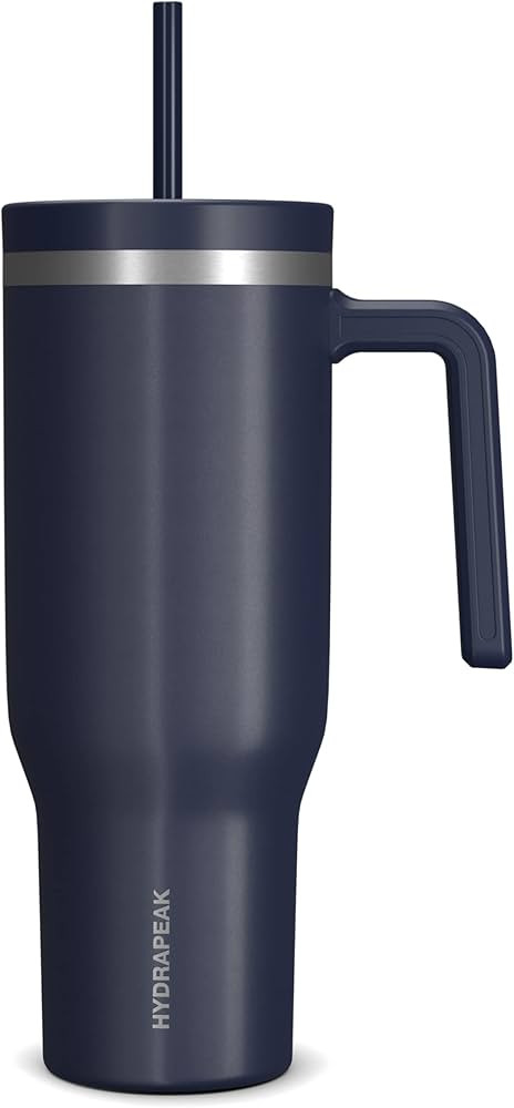 Hydrapeak Voyager 40 oz Tumbler With Handle and Straw Lid | Stainless Steel Insulated Tumblers | ... | Amazon (US)