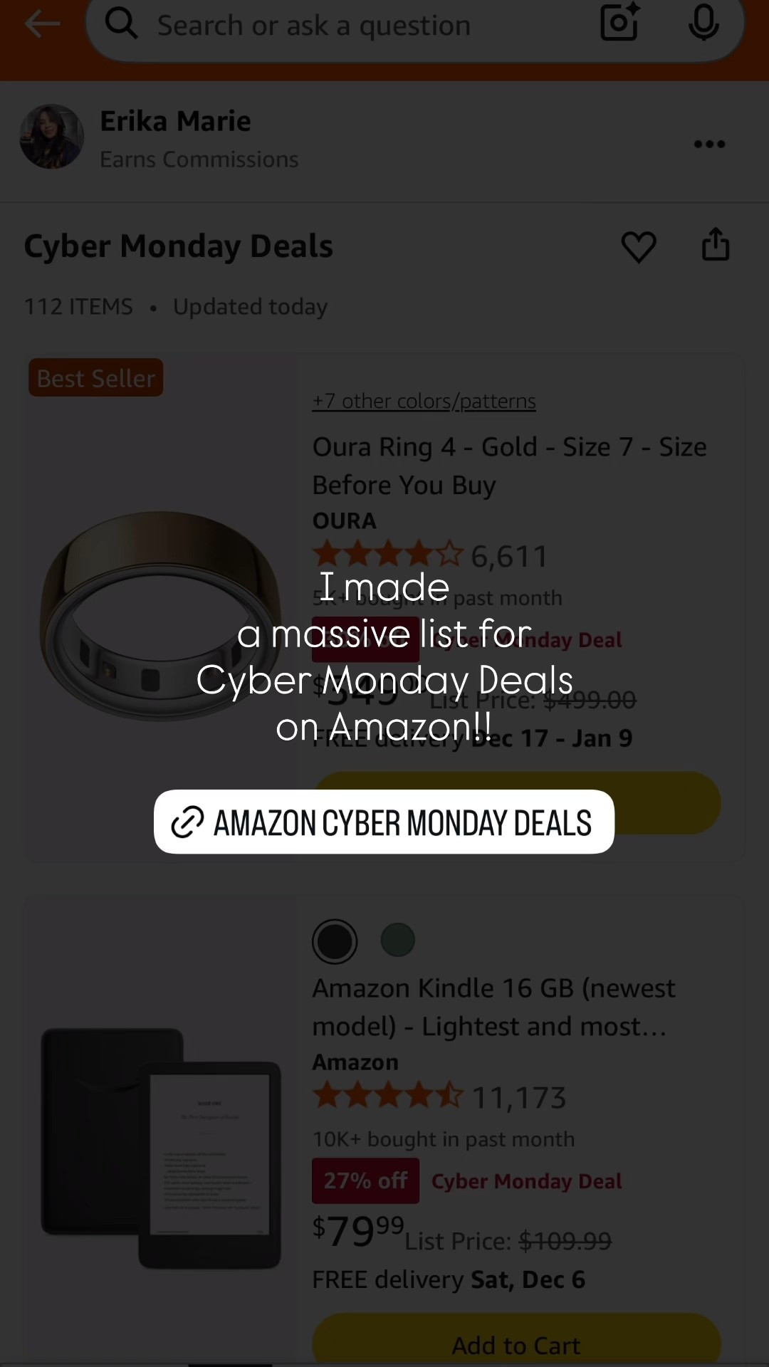Amazon Cyber Monday Deals! 

#LTKSaleAlert #LTKGiftGuide #LTKCyberWeek