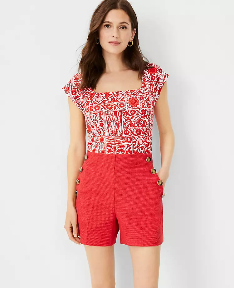 The Sailor Short with Piping | Ann Taylor | Ann Taylor (US)