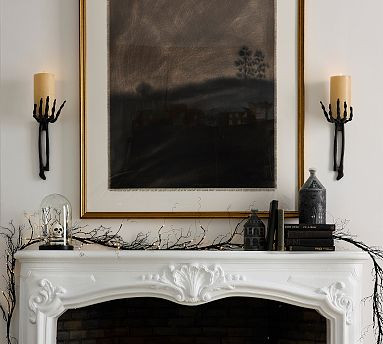 Skeleton Hand Candle Holder - Set of 2 | Pottery Barn (US)