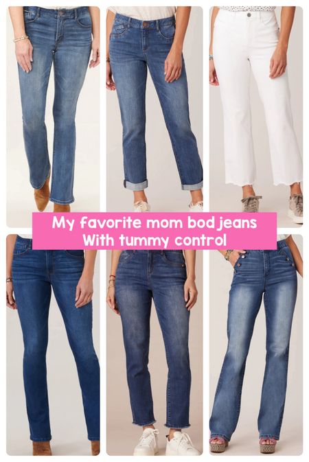 Democracy ab solution tummy control jeans, bootcut jeans, straight jeans, jeans for mom bods, SAHM outfit, stretchy jeans, cropped jeans, midsize jeans, curvy jeans, plus size jeans, postpartum outfits 

#LTKmidsize #LTKover40 #LTKfindsunder100