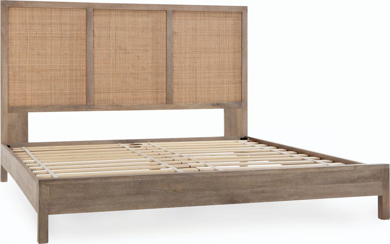 Jensen Mango Wood Bed | Layla Grayce